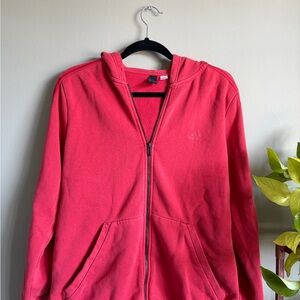 Adidas Vibrant Red Hoodie
